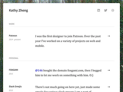 Portfolio site :3 flat portfolio print simple site ui
