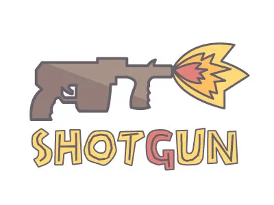 Shotgun / Vector armory gun illustration shotgun weapon