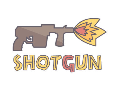 Shotgun / Vector armory gun illustration shotgun weapon