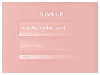 001 001 dailyui pink sign up