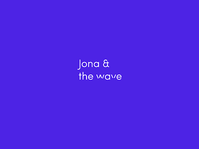 Personal Branding brand brand identity branding graphic design logo logo design personal simplicity typography wave