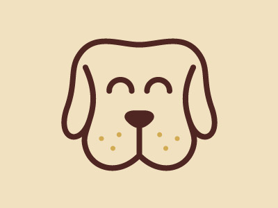 Happy Dogs Logo cute dogs happy logo mascot pet puppy veterinary