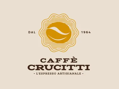 Caffè Crucitti coffee coffee company coffee logo identity italian roasters roasting company