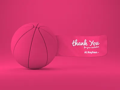 Thank You Al Rayhan debut first invite shot thanks