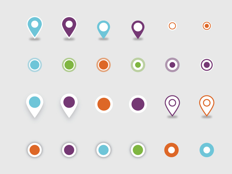 Example of Map Markers Exporation