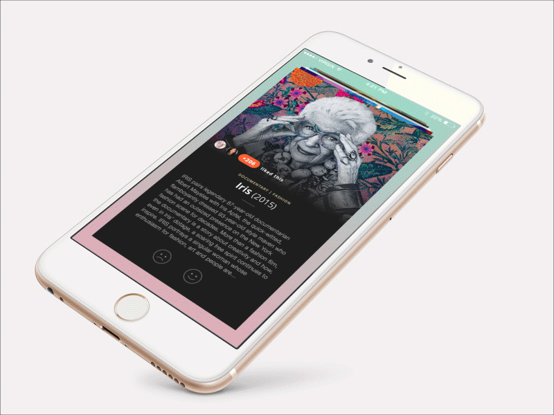 Swipe Animation animation first time user gif ios app simple stack swipe ui ux