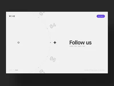 Wove — Menu display flexible hello monday maison polyera web wove