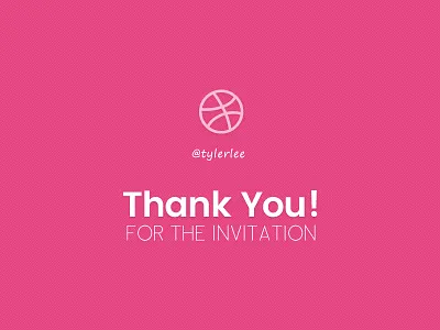 Thank You invite thank you thanks