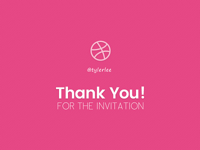 Thank You invite thank you thanks