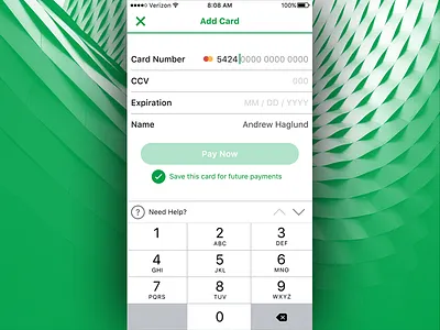 Daily UI #002 Credit Card Checkout credit card checkout dailyui