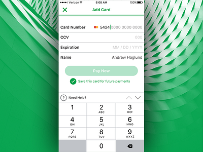 Daily UI #002 Credit Card Checkout credit card checkout dailyui