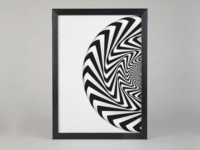 Vortex Art Poster art art print decoration fashion illustration kickstarter poster print