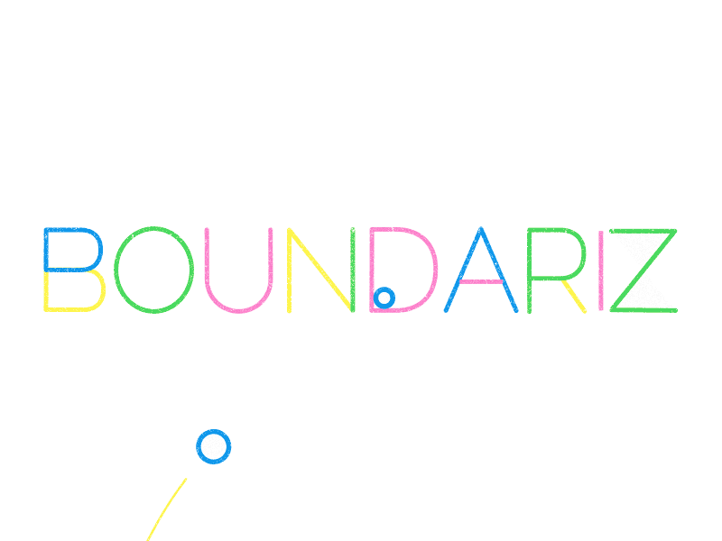 BOUNDARIZ after effect animation keyframe shapes