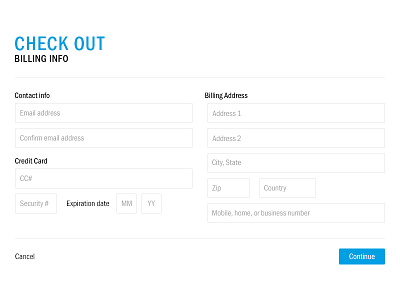 Daily UI #2 cart check out credit card daily ui e commerce flat input ui