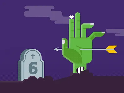 Walking Dead dead grave halloween walking zombie