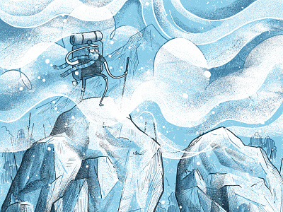 Lost Christmas Poster design illustration lost christmas luke drozd memphis industries poster print screen print screenprint snow texture
