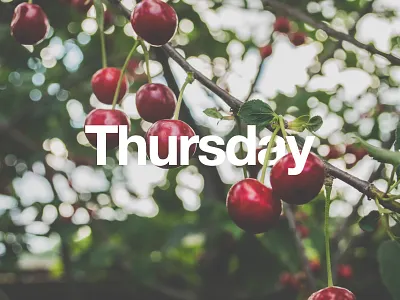 Thursday cover helvetica thursday