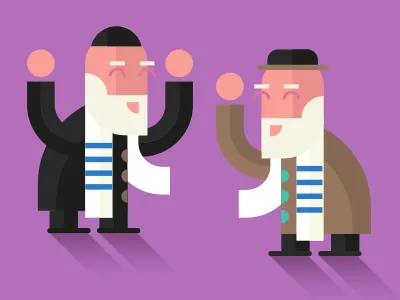 Happy Jews! celebration happy jew jewish rabbi