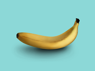 Banana artwork brand color draw graphic design illustration illustrator photoshop poster