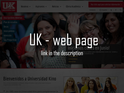 Uk web page bootstrap hermosillo website universidad university university site webpage website wordpress