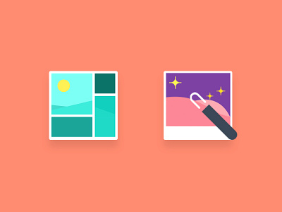 Icons design google icons material