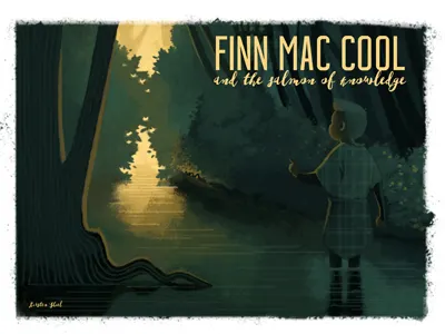 The Salmon of Knowledge celtic children childrens illustration history ireland irish kidlit legend myth