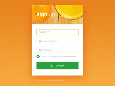 Daily UI Day 01 Sign Up daily ui sign up ui