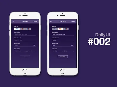 Daily Design Practice # 02 002 checkout experience dailyui ui ux