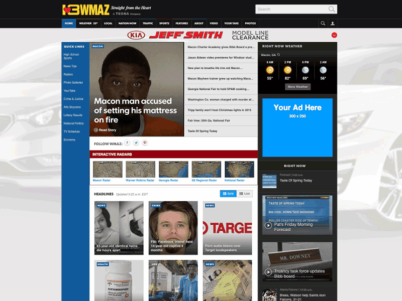 Car Clearance ad animation cars html5