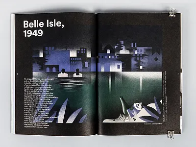 Grand Circus [Full Project!] adam and eve detroit grand circus illustration magazine publication