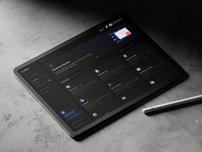 Courses LMS • Eduse banner black card cards courses dark dashboard design digital figma illustration lms menu mode modern nav on ui ux web