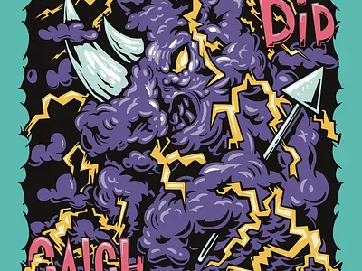 They Never Did Catch That Rhino book cover drawing illustration poster print rhino