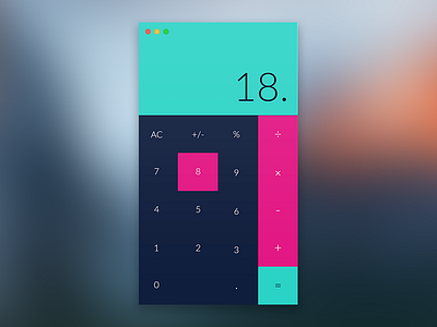 004 - Calculator app calculator dailiui user interface