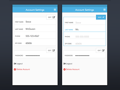 Mobile form design form forms mobile ux