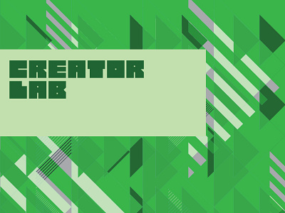 Creator Lab Branding branding font pattern