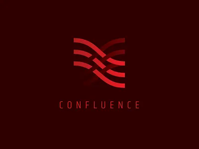 Weave 2 confluence logo red weave