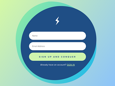 001 - Sign Up daily ui dailyui form sign in sign up ui