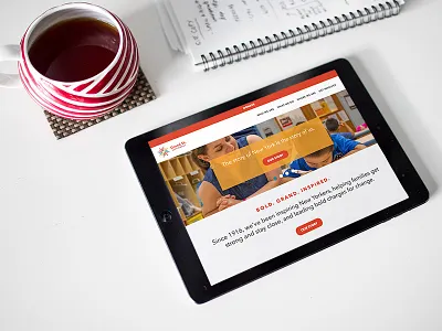 Grand St. Settlement Website web design non profit website