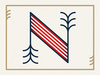 N alphabet letter type
