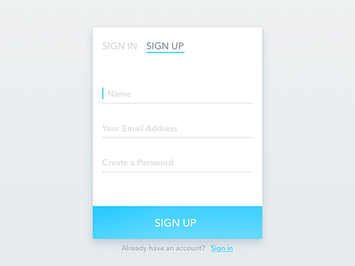Daily UI #1 - Signup dailyui signup sketch ui