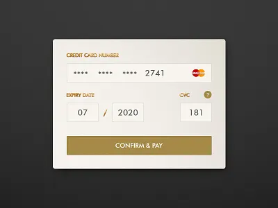 Credit Card Checkout #002 bank card checkout credi credit card daily uit money pay ui