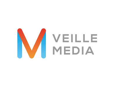Veille Media #1 branding colorful concept design flexible identity logo