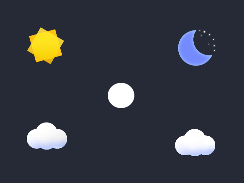 Good day animation animation gif gif icons loop weather