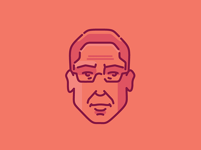 Gus avatar breaking bad face gus gustavo line portrait