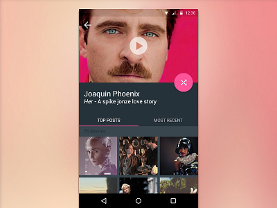 ui google her materialdesign movies posts recent ui