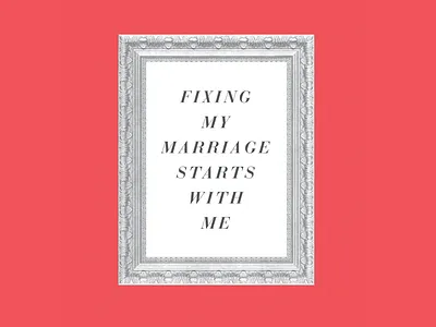 Fixing My Marriage Starts with Bodoni bodoni editorial editorial design marriage mirror self typography