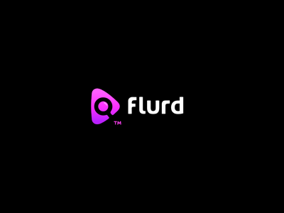 Flurd - music & events finder design events find flurd icon logo magnifier mark music play search song