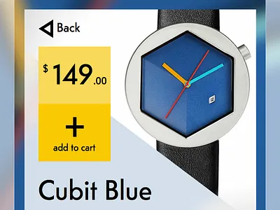 UI 2 - Product Card Details 100 days of ui add to cart animation checkout e commerce flat gif interface mobile sketch telefon ui