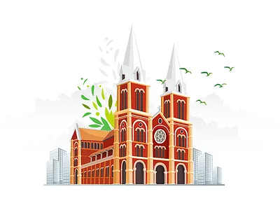 Notre Dame Cathedral tonbui