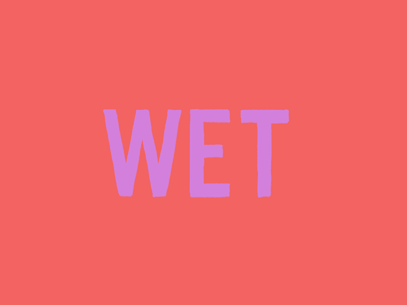 5/100 - Wet animation cel freehand gif handdrawn photoshop